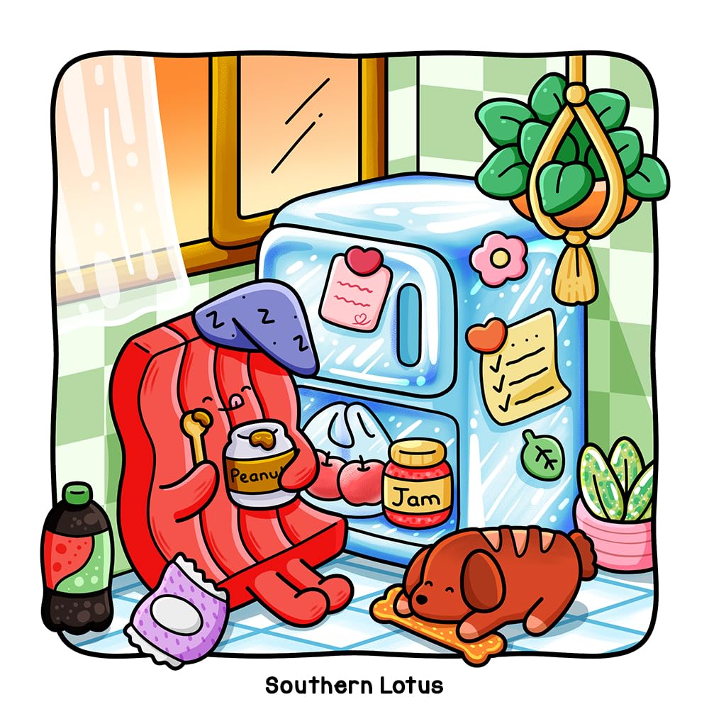 Breakfast Club: Coloring Book for Adults and Teens Featuring Cozy Food and Drinks in Funny Moments and Comfy Times for Relaxation