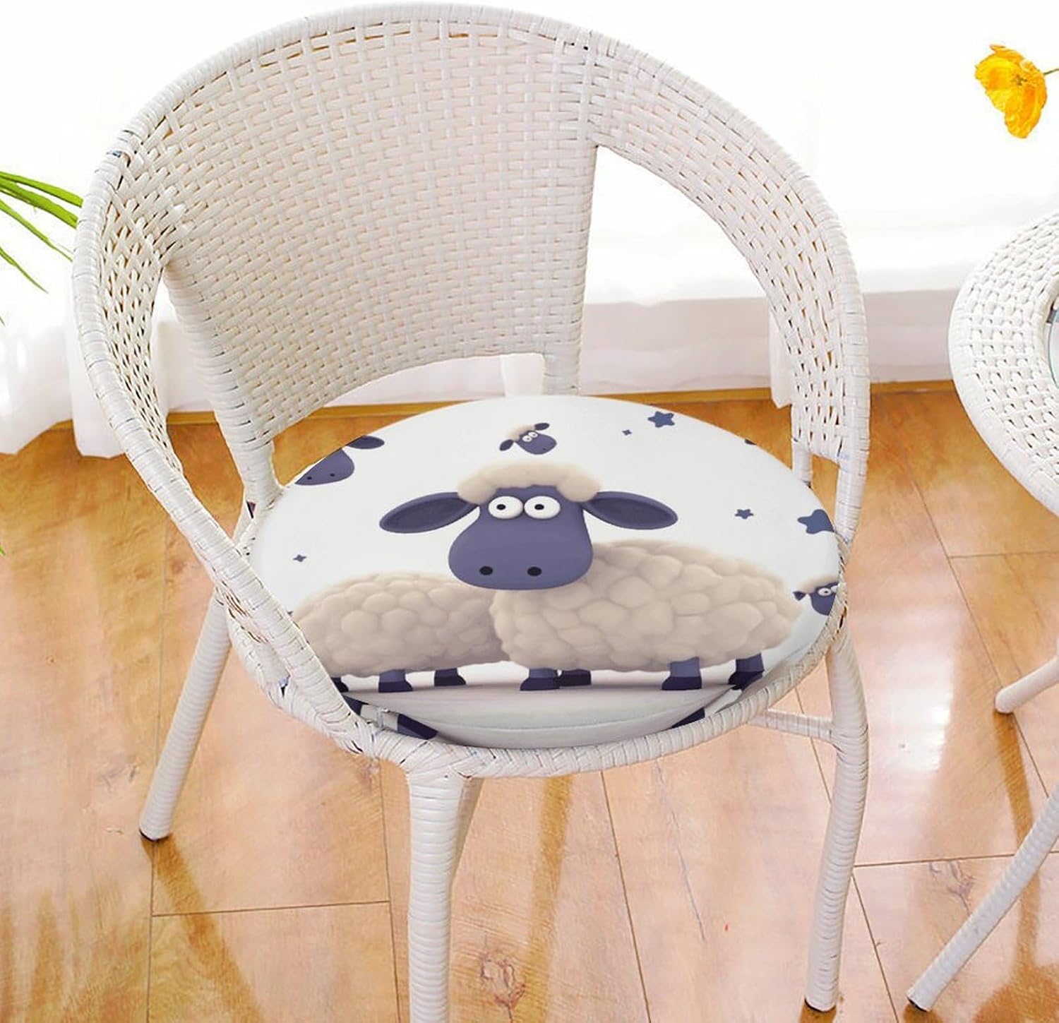 Sheep Chair Cushions Floor Pillow Chair Pad
