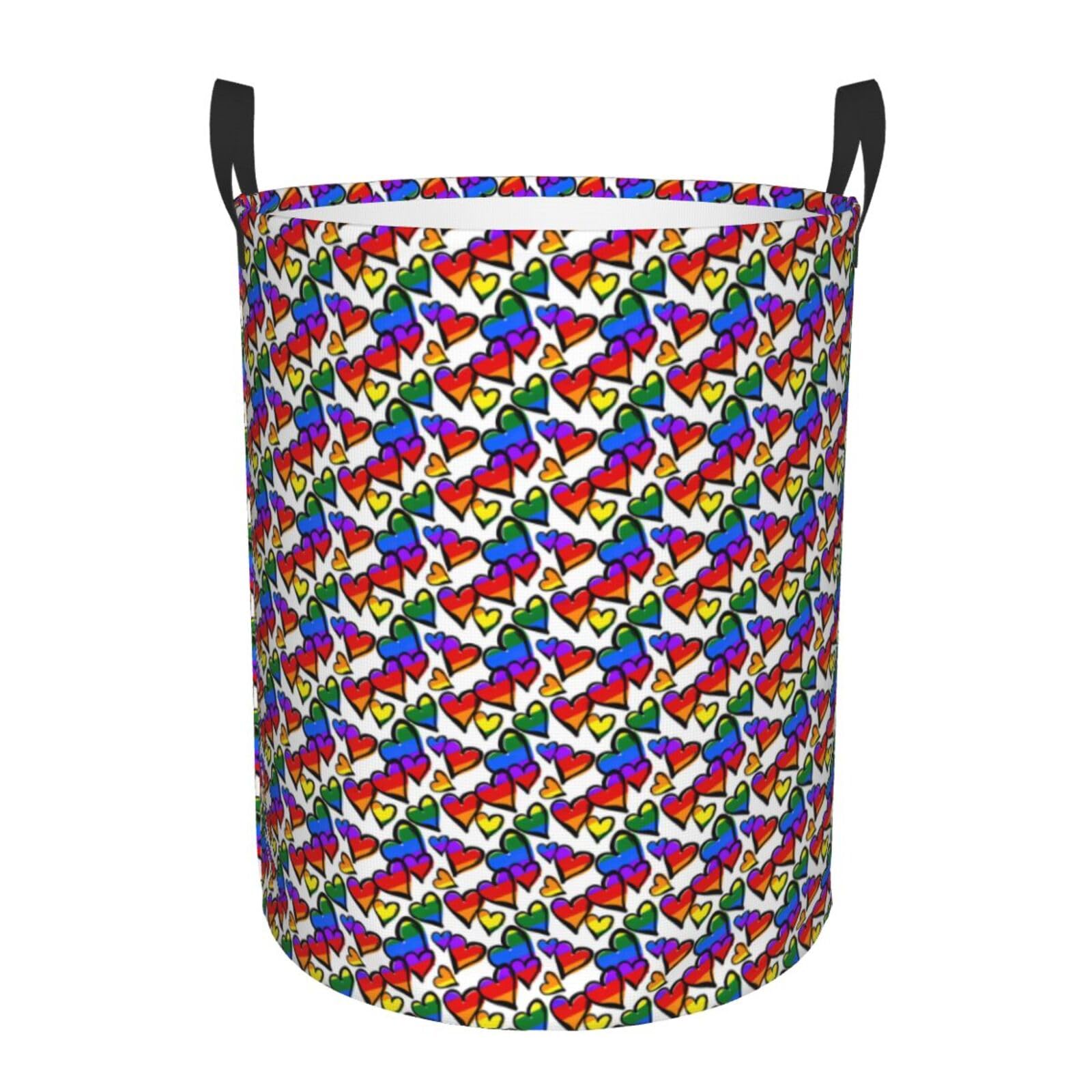 Panier à linge rond lavable grand format imperméable pour la maison