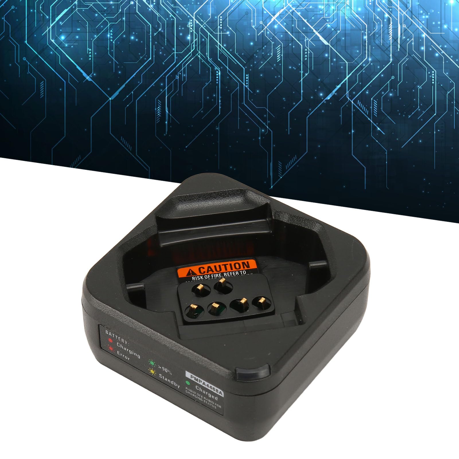 for DTR Series Charging Base, Material and Portable - Charging Indicator - Suitable for DTR600 DTR700 DTR720 Radios - US Plug 100-240V Input