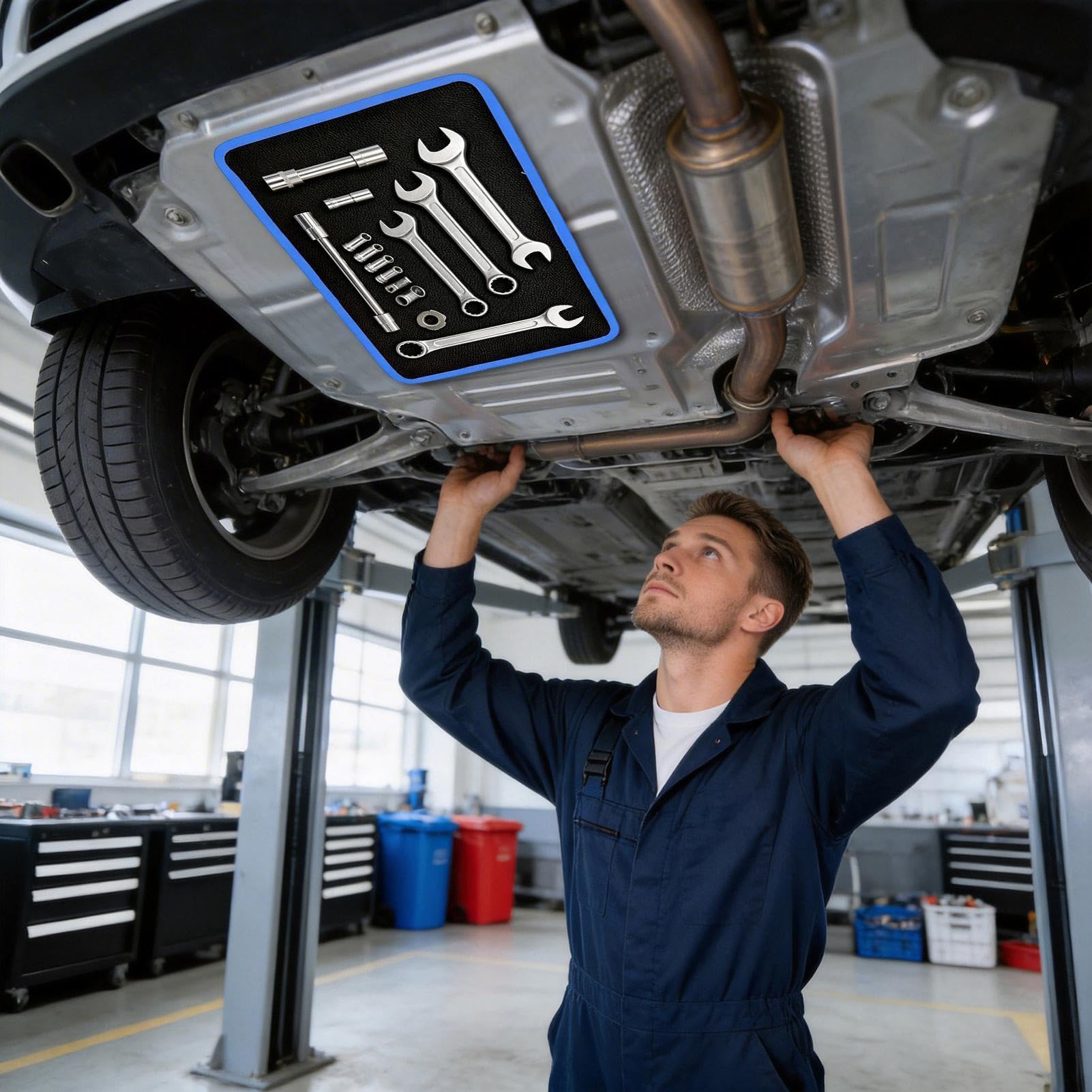 Magnetisches Pad für Werkzeuge Doppelseitige Schrauben-Bolzen-Ablagepad | Rutschfeste Magnetische Schraubenmatte Für Elektronik Mechanik Garage Werkstatt Zuhause Büro Industrie Klassenzimmer