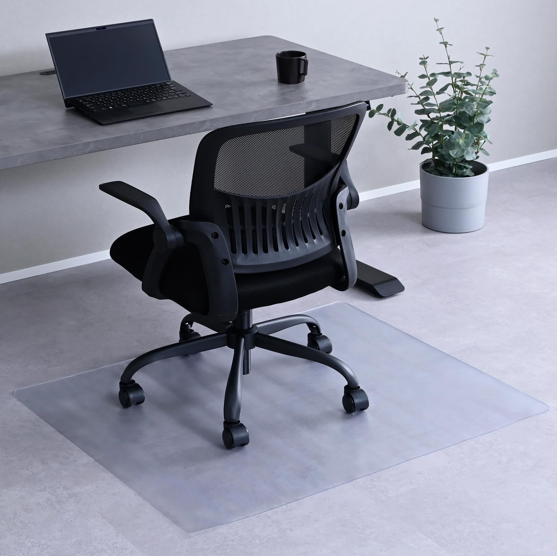 Amazon｜山善(YAMAZEN) チェアマット 椅子 マット 傷防止 シート