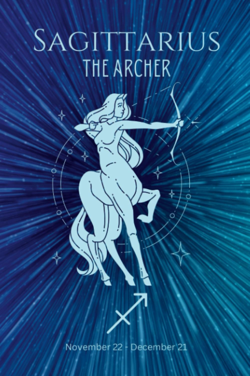 Amazon | Sagittarius the Archer: A Lined Zodiac Sign Journal