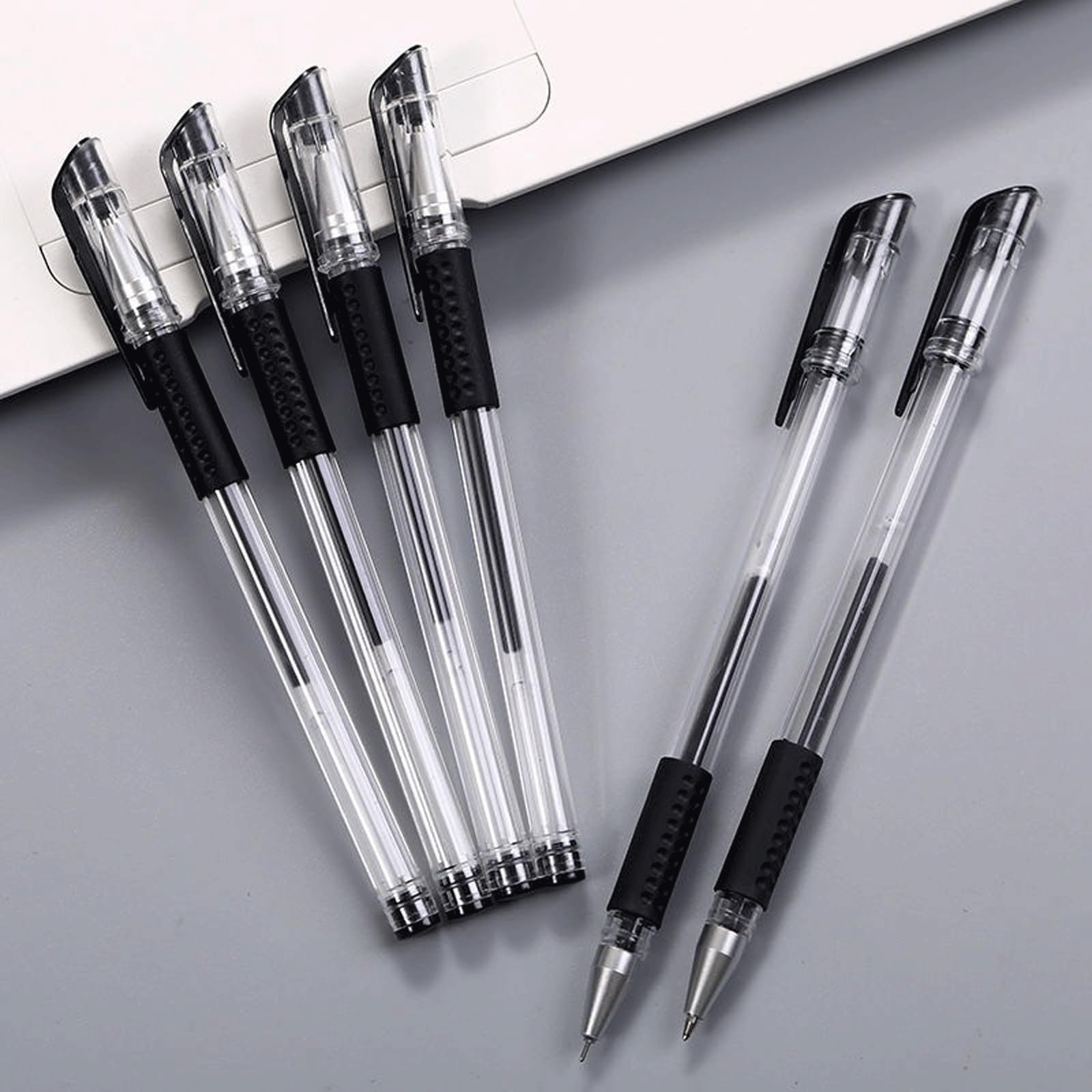 penna gel penna inchiostro gel 12 pezzi penne gel diametro punta a sfera 0,5 mm studenti esame professionale compiti scrittura penna firma ufficio