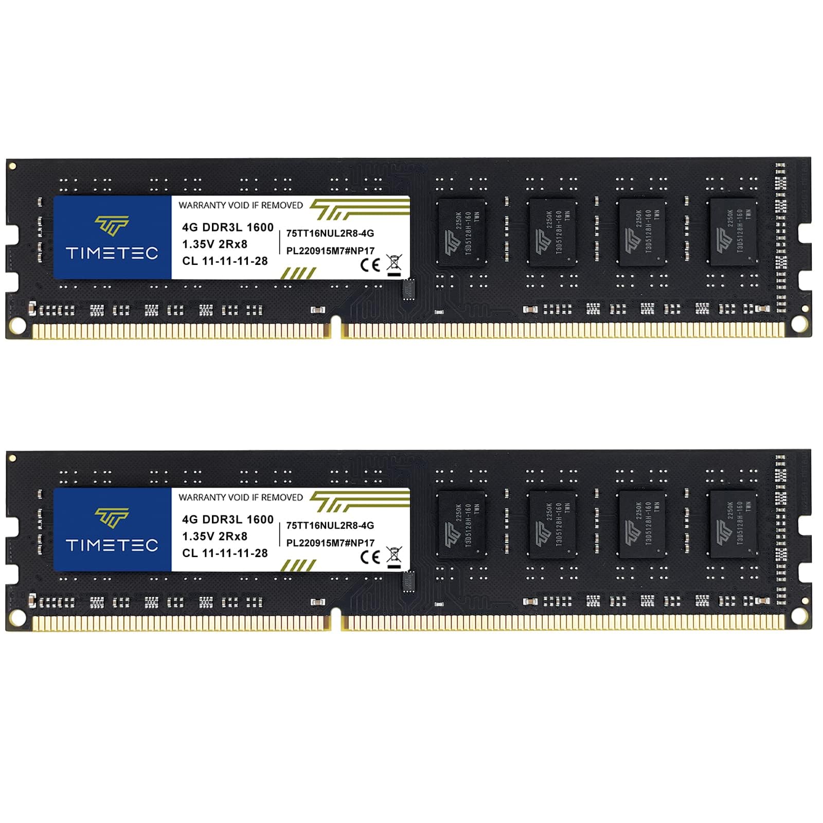 Amazon.co.jp: Timetec 8GB (4GBx2枚) DDR3L / DDR3 デスクトップPC用