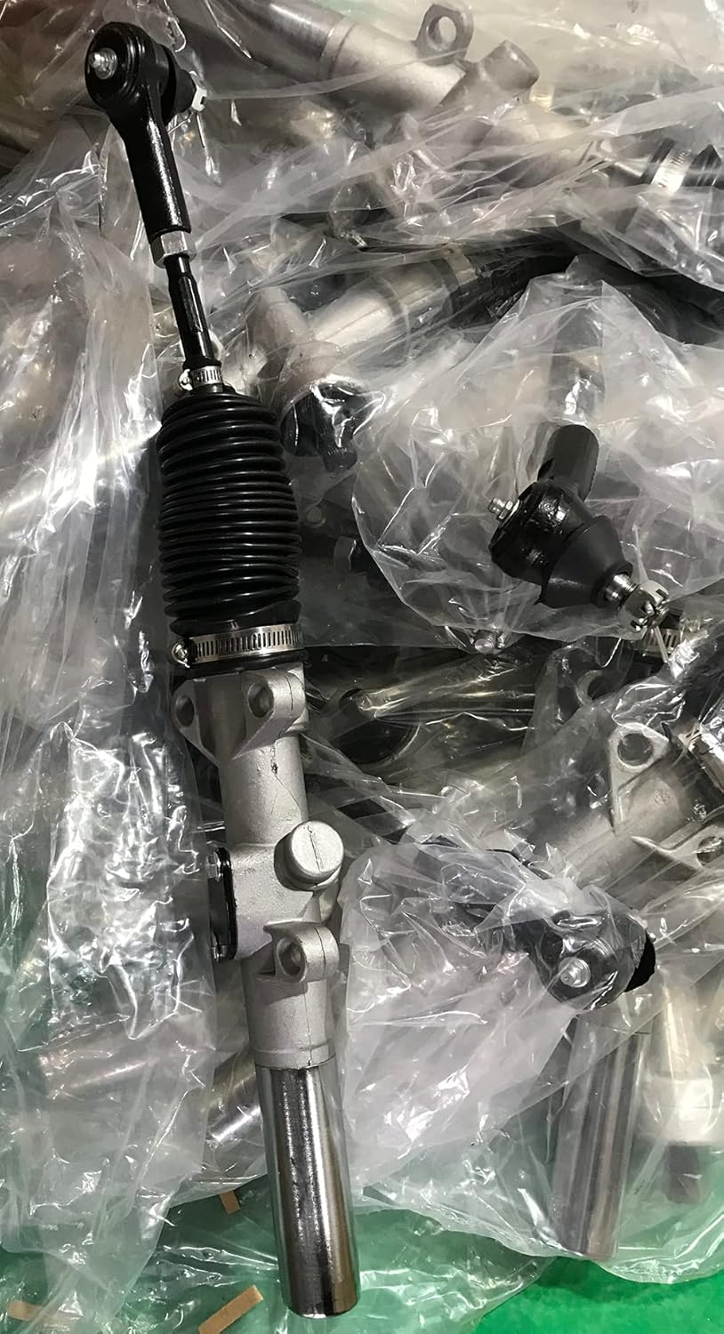 EZGO Golf Cart Steering Gear Box Assembly | Golf Cart Rack and Pinion for EZGO TXT 2001-Up Gas and Electric Golf Cart Replaces OEM # 70602G01, 70964G01, 70964G02