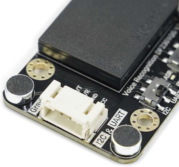 Gravity: Offline Language Learning Voice Recognition Sensor for Arduino/Raspberry Pi/Python / ESP32 - I2C & UART - 4