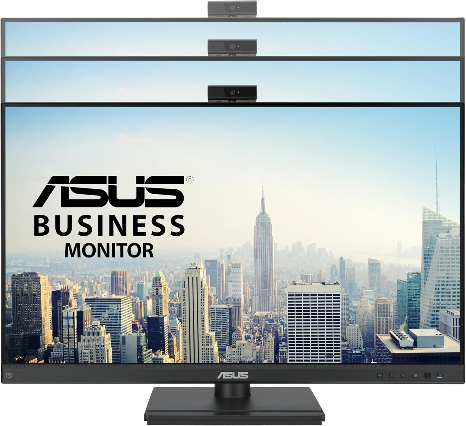 ASUS BE279QFK, Monitor Business da 27” IPS Full HD (1920x1080), Nero | HDMI, Frameless, Webcam FHD Integrata, Microfono e Speaker Integrati, Design Ergonomico, Eye Care, Bassa Luce Blu