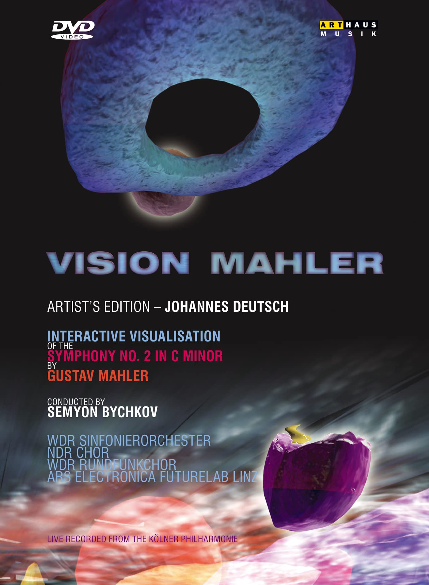 Vision Mahler concierto en DVD de la Sinfonía Resurrección con sonido e imágenes tridimensionales