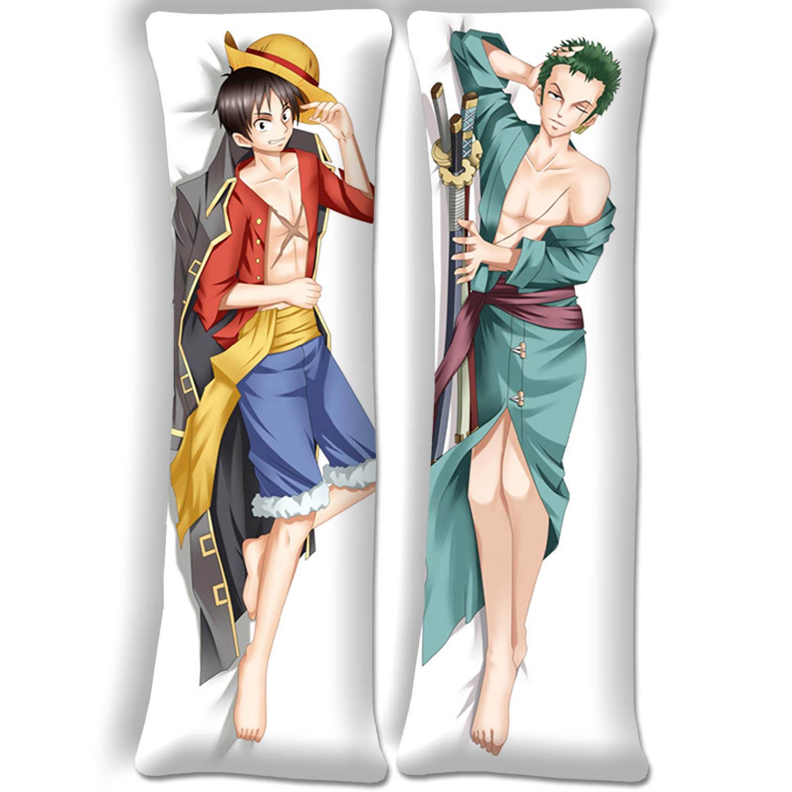 Buy SHAWINGO One Piece Monkey D Luffy and Roronoa Zoro Body Pillow Case