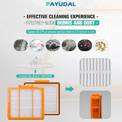 Miniatura 5 de Piezas de repuesto para Shark AI AV2511AE AV2501S AV2610WA AV2501AE RV2502AE RV2610WA RV2520 AV2510 2-en-1 AI Ultra Robot Aspirador Kit