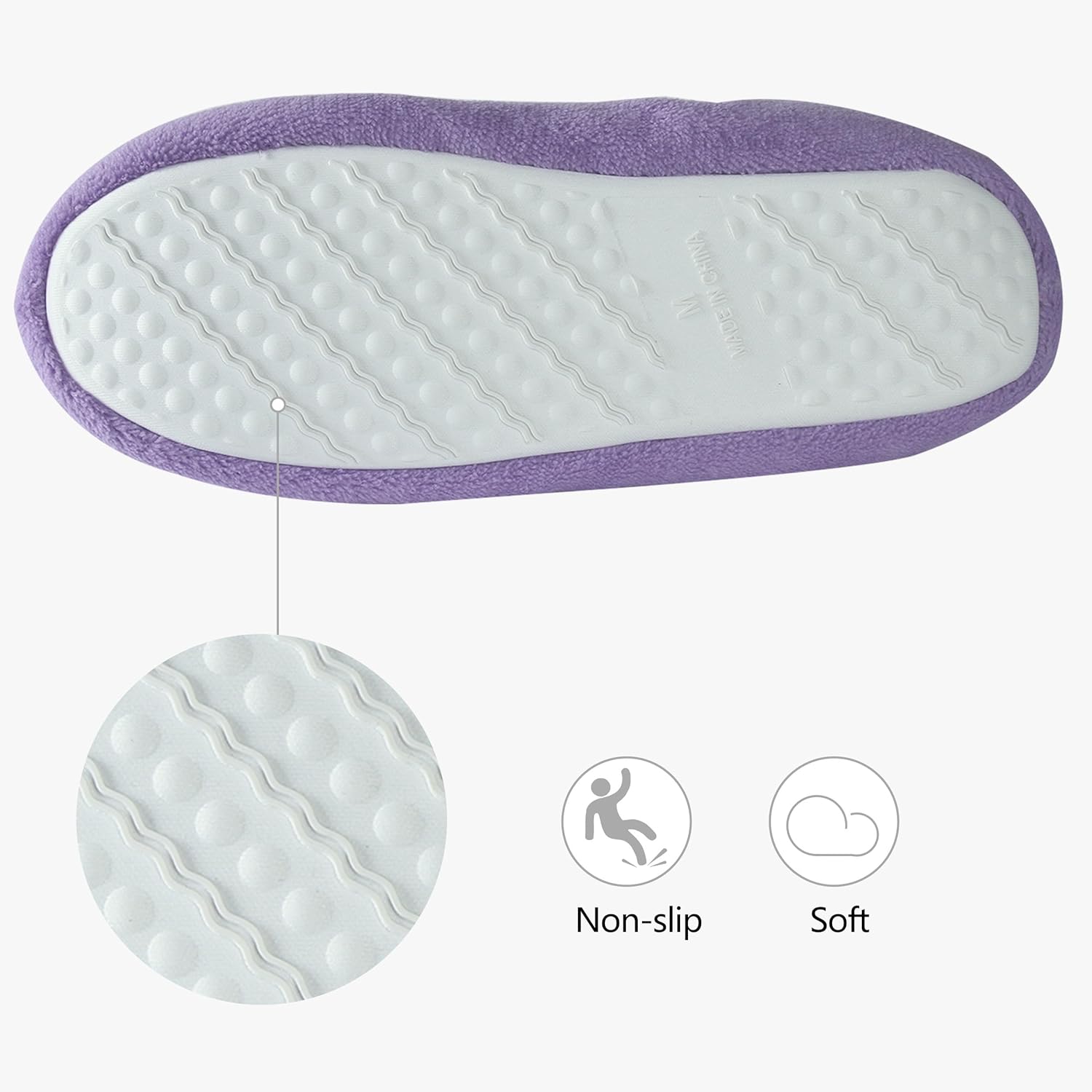 Forfoot Women's Bootie Slippers, Cozy Coral Fleece Non Slip Indoor House Shoes - Image 3