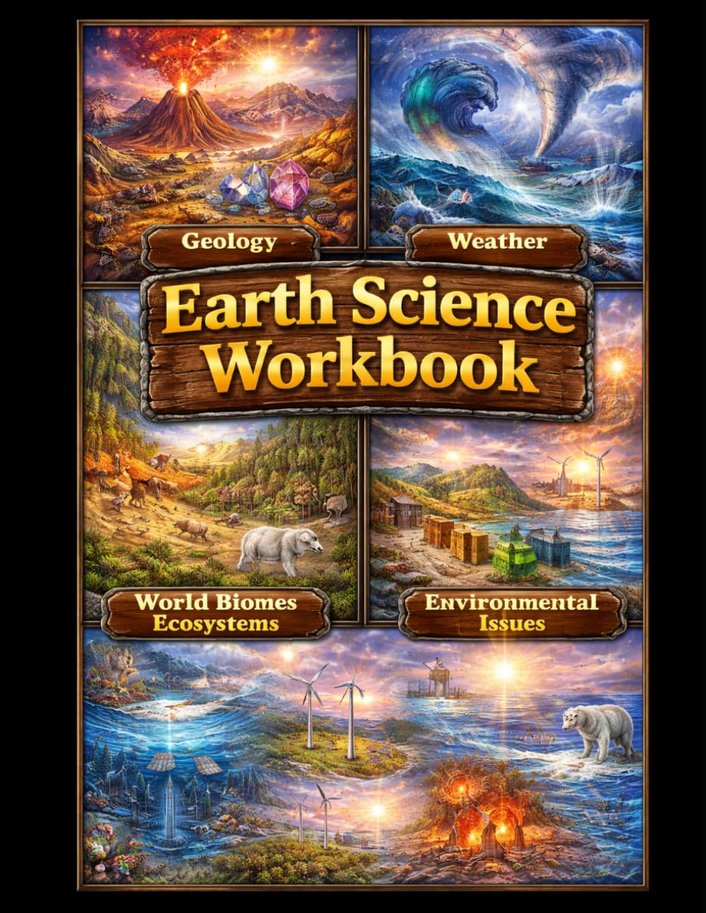 Earth Science Workbook: Reading Comprehension & Vocabulary (Reading Comprehension & Vocabulary Workbook)