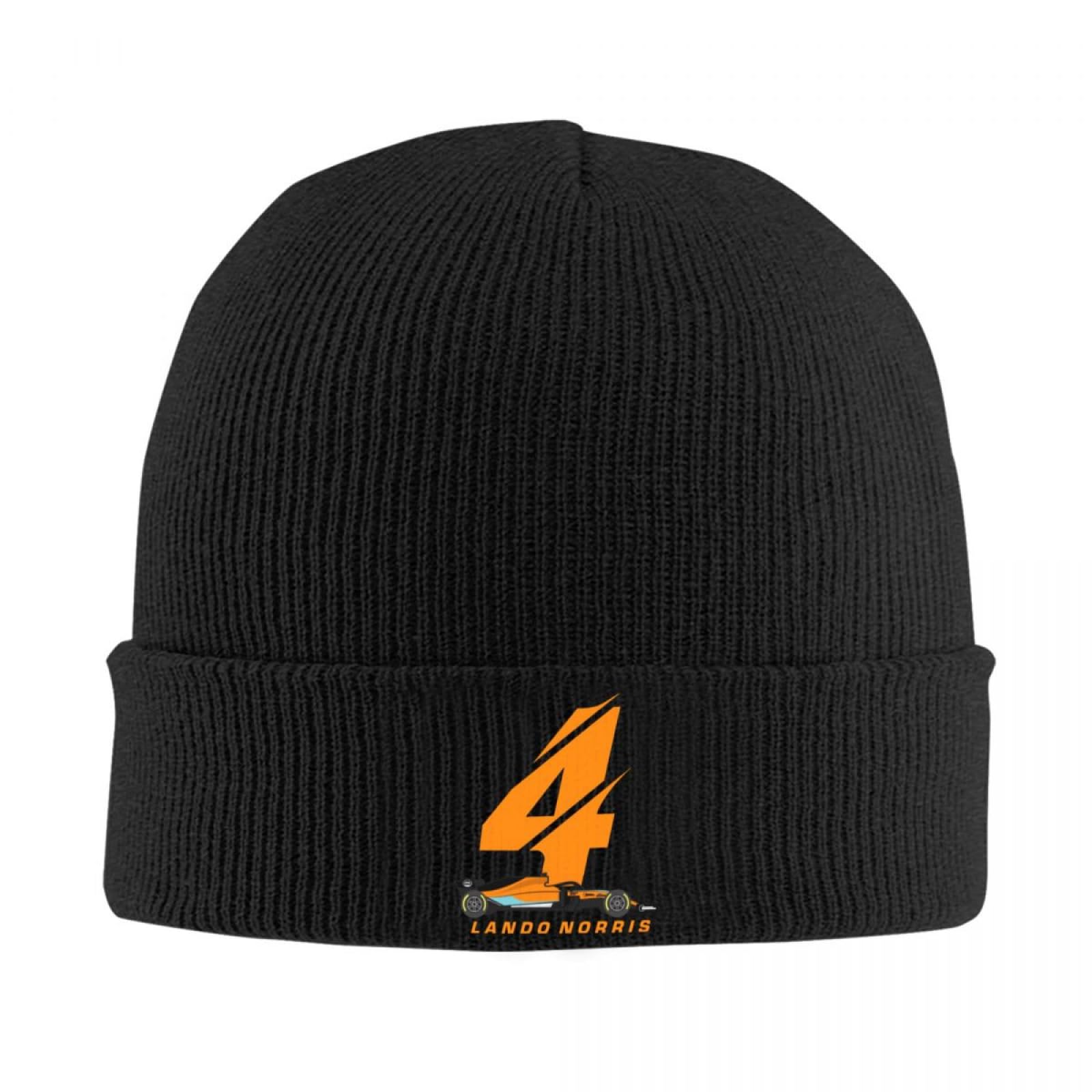 EIILHUED Lando Norris Racing Racer Knitted Hats Quality Beanie Idea Men Women Headwear Knitted Caps