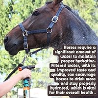 Vista 7 de Clear2O® Filtro de manguera de agua para jardín y mascotas, reduce el cloro, el plomo, los metales pesados, ideal para agricultores orgánicos