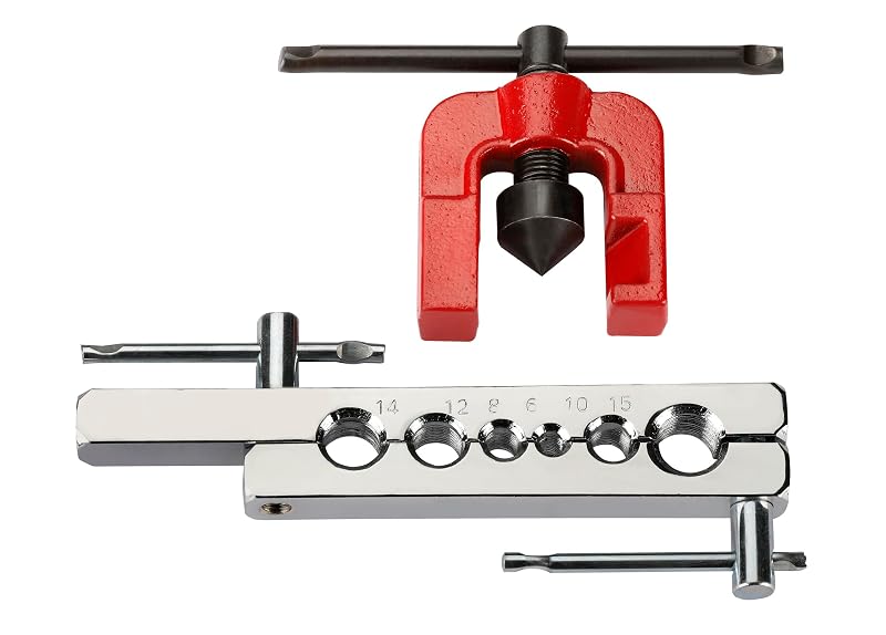 Rothenberger Bördelgerät 6-15 mm para Flangeamento de Tubos em Refrigeração, Automóveis e Ar-Condicionado
