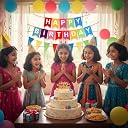 Party Propz Happy Birthday Banner – Set of 2 Birthday Decor Banners, Rainbow Pennant Banner, Multicolor birthday bunting, Paper Decoration (Cardstock) gallery image
