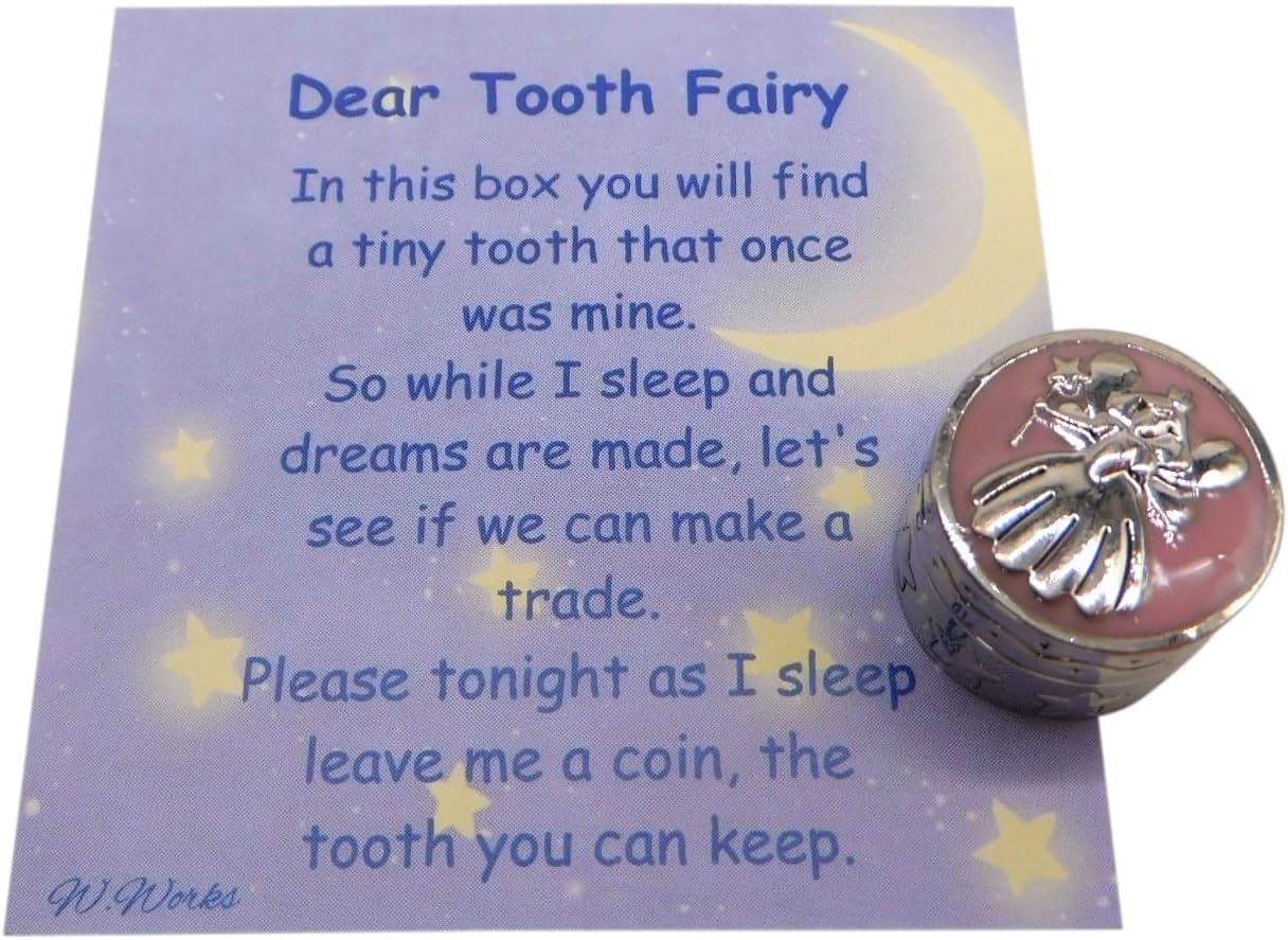 Westmon Works Tooth Fairy Metal Box and Story Card Set