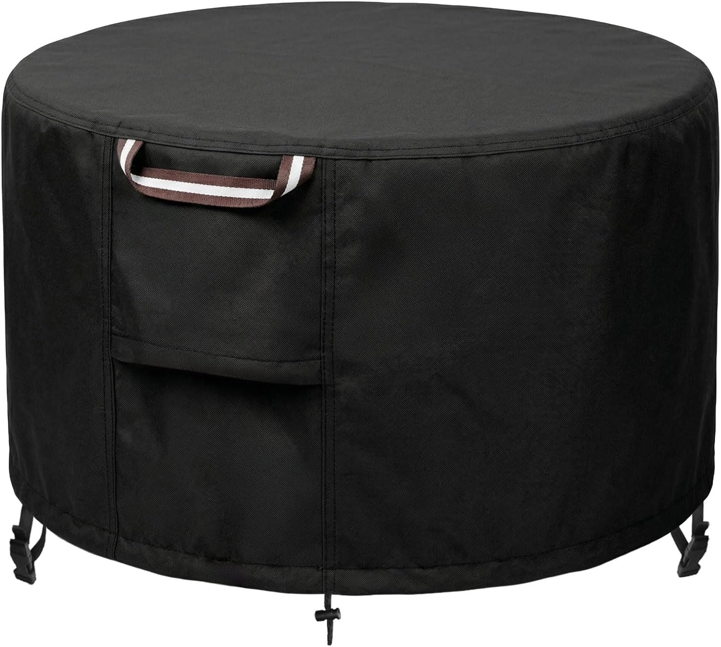 Square Fire Pit Cover 30 x 30 x 25 inch, Waterproof Heavy Duty Gas Fire Table Covers for 28x28, 30x30 inches Patio Outdoor Firepits, All-Weather Protection