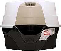Nature’s Miracle Hooded Corner Cat Litter Box with Charcoal Filter - Odor Control, Easy Clean, Space-Saving (P-5915)