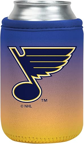 Sok It CanSok NHL - Funda de neopreno aislada para cerveza y soda (azul de San Luis, funda para lata de 12 onzas)