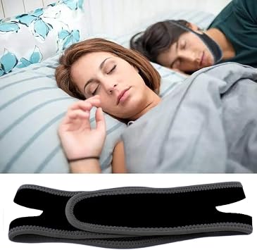 Snoring Chin Strap - Adjustable and Breathable Anti Snoring - Effective