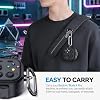 Galaxy Buds 4 ProケースとBuds 4用セキュアロックケース、頑丈なハードシェル、クリーナーキットとキーチェーン付き 男女兼用 面白いゲームカバー Samsung Galaxy Buds 4 Pro 2026用 ブラック