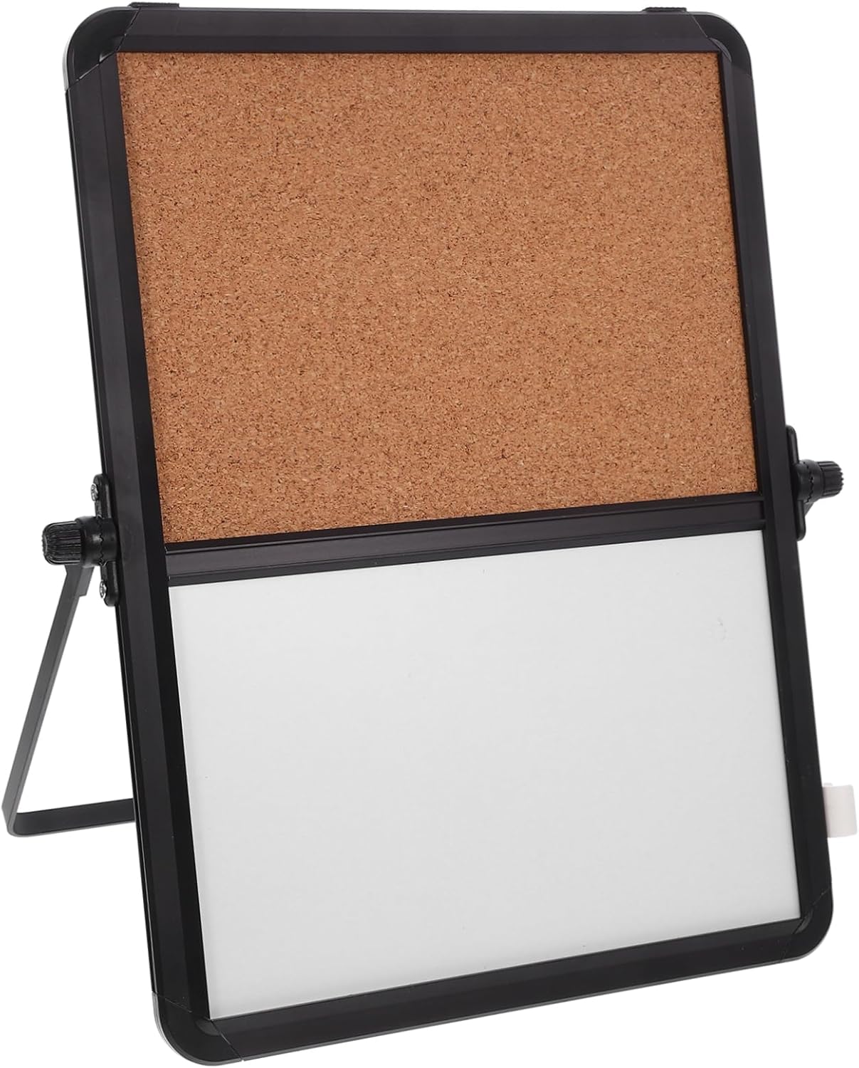Dual-Function Cork Board Whiteboard Office Study Drawing Display Memo Message Board