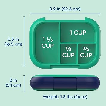 Bentgo Chill Kids (Green/Navy) and Chill Mini (Crisp Grays) Lunch Box Set