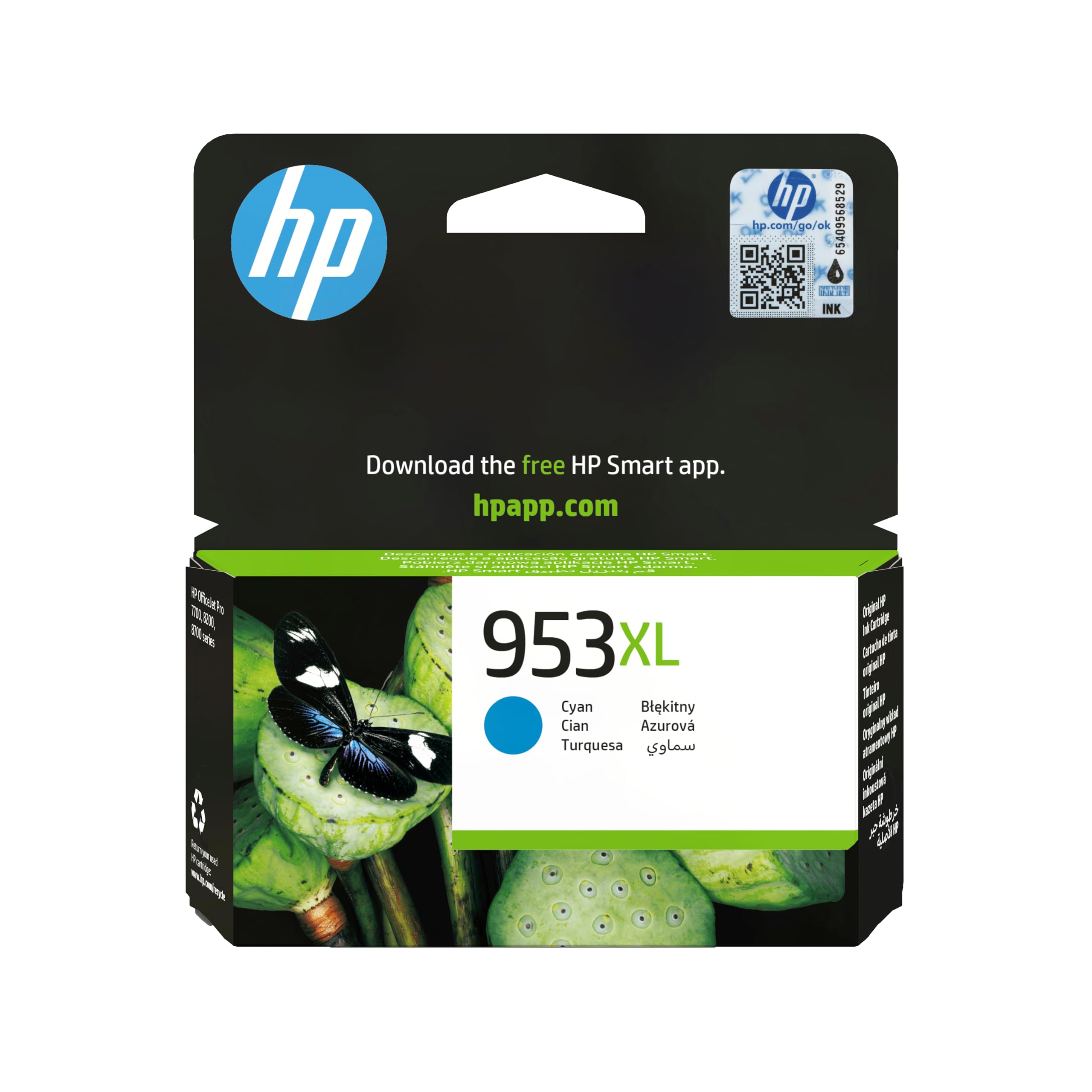 HP 953XL Cartuccia d'inchiostro originale ciano ad alta resa