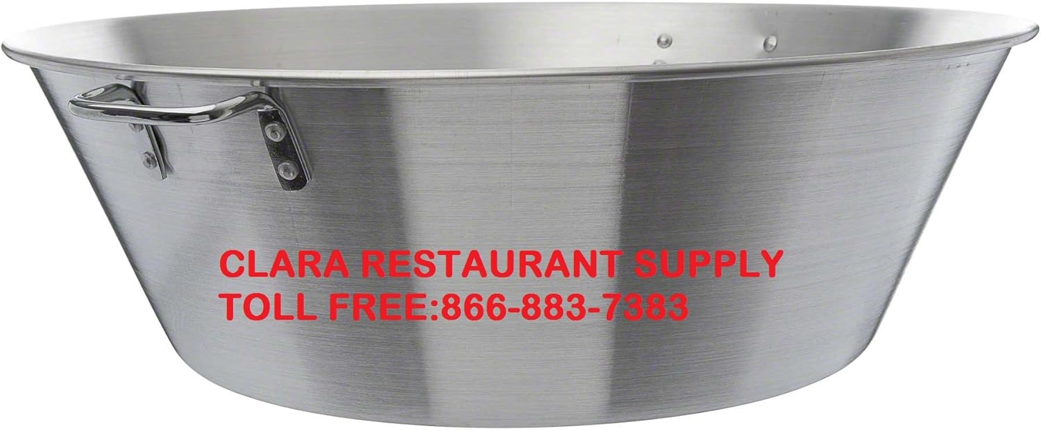 Aluminum Mixing Bowls 25 Inches / 45 Quart