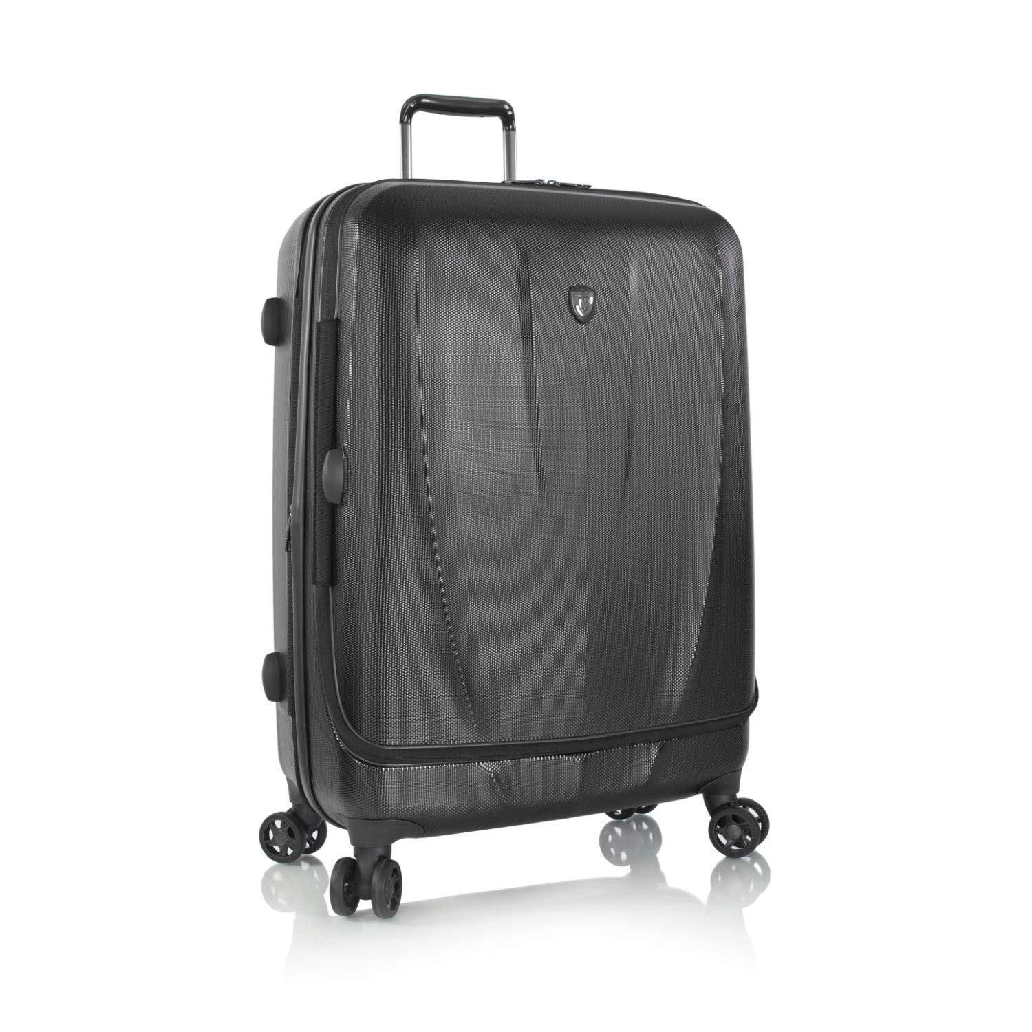 HeysVantage Black 26 Inches Suitcase, Black