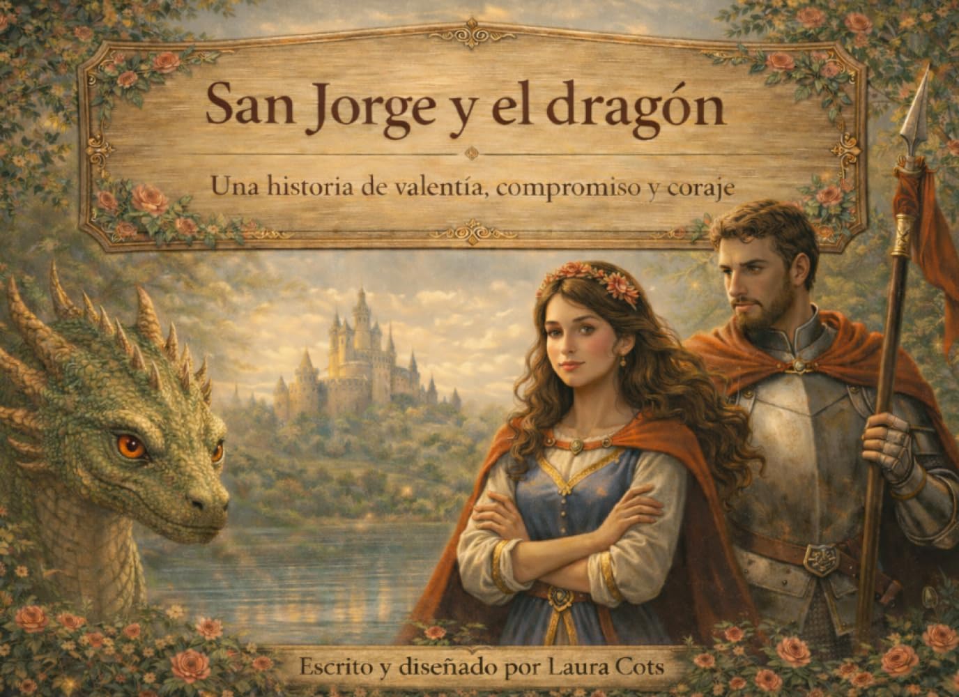 San Jorge y el dragón: Una historia bilingüe de valentía, compromiso y coraje (Edición Ilustrada Cinematográfica)