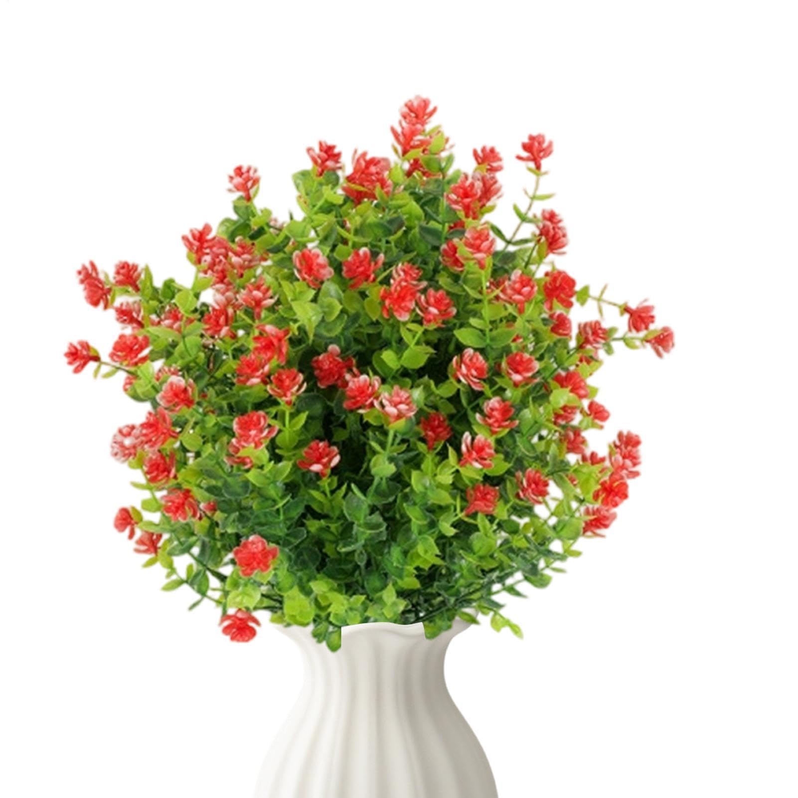 Fleurs artificielles d'extérieur résistantes aux UV pour jardin et terrasse