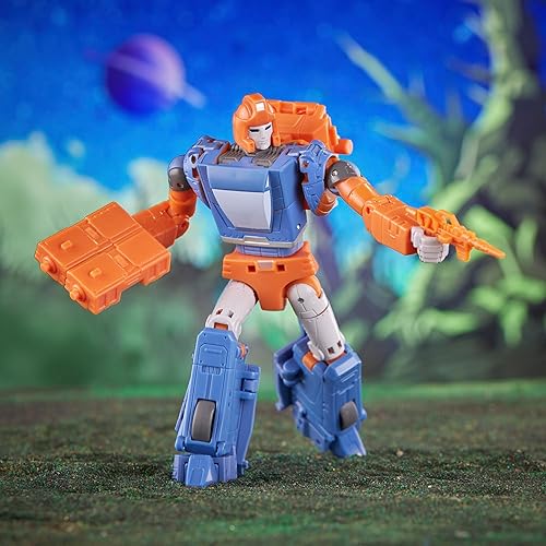 Miniatura 9 de Transformers Toys Legacy Evolution War Dawn - Paquete de 2 juguetes de lujo Cybertronian Erial y Dion, figuras de acción para niños y niñas de 8