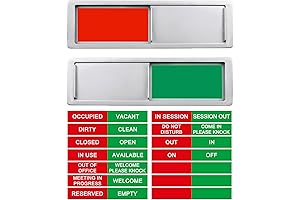 Letters Custom Privacy Door Sign