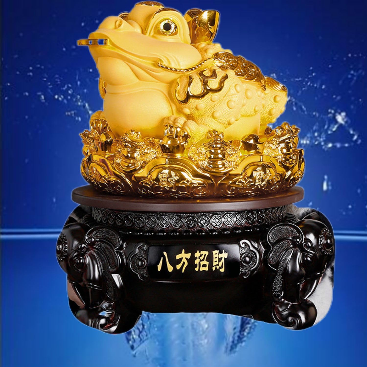 Amazon.com: Piegricdiat 八方招财进宝金蟾,Desk Decorations