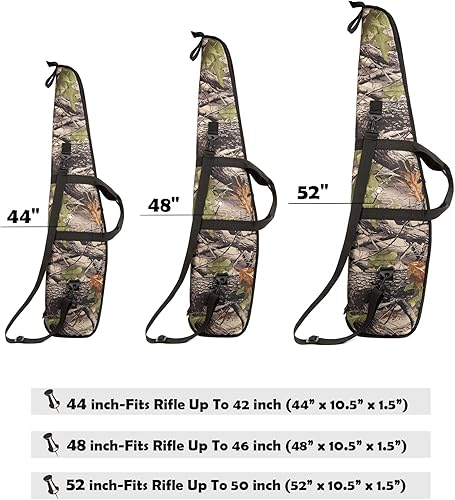 Miniatura 5 de Fundas de pistola para rifles, escopeta de 44 pulgadas, 48 pulgadas, 52 pulgadas, múltiples bolsas para revistas, bolsas tácticas para accesorios al