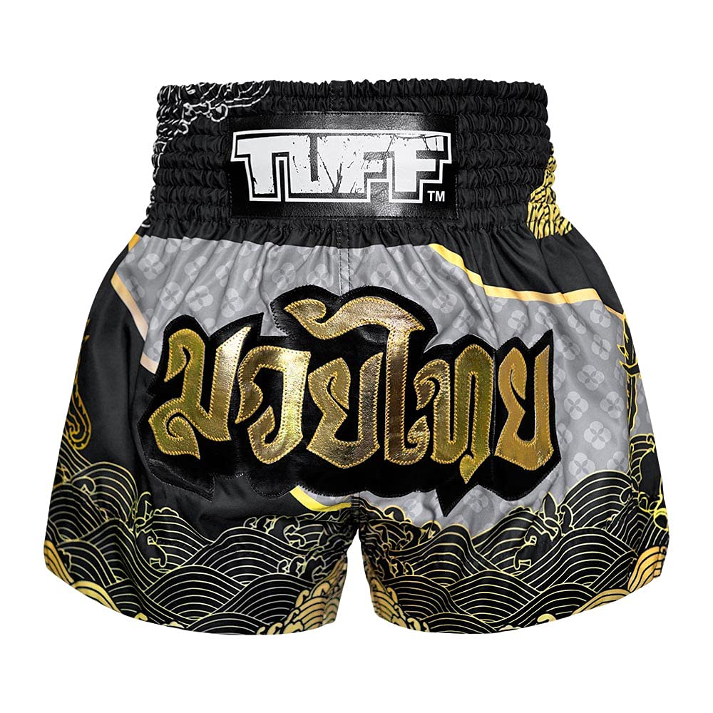 Tuff Sport Retro-Muay-Thai-Shorts, Box-Shorts, klassisch, sc