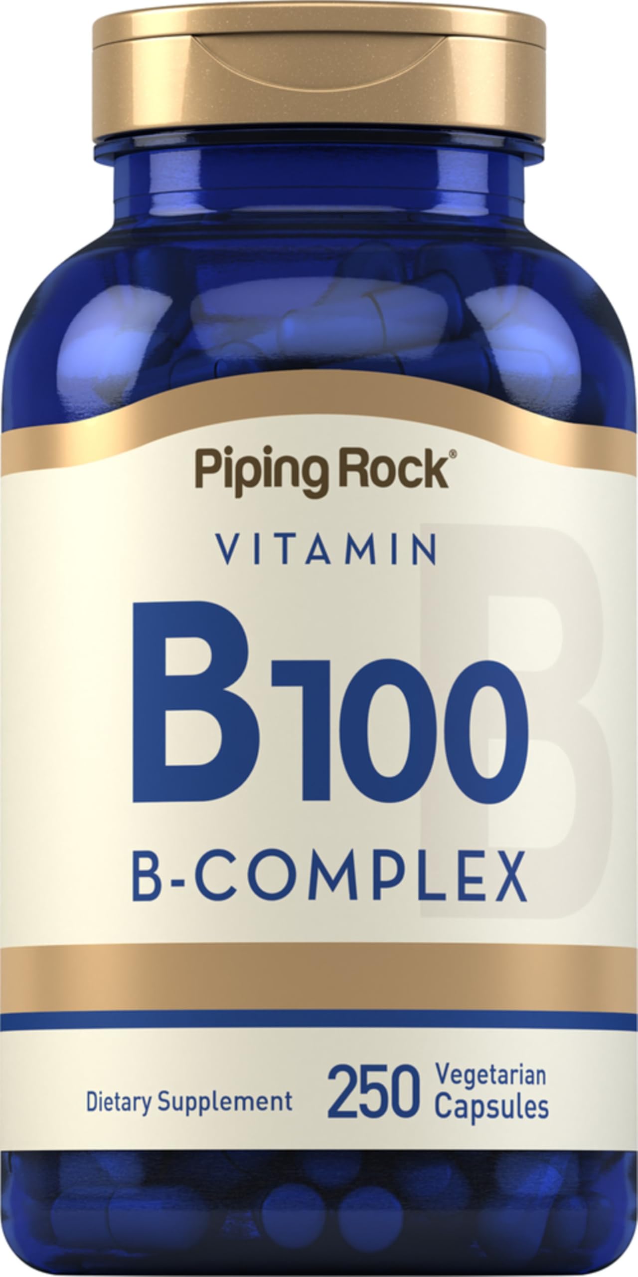 Piping Rock B100 Complex Vitamins | 250 Capsules