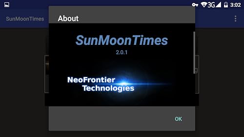 SunMoon Times – vue 6