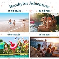 Vista 7 de Copas de vino de silicona irrompibles, juego de 4, sin BPA, remolinos (aguamarina)