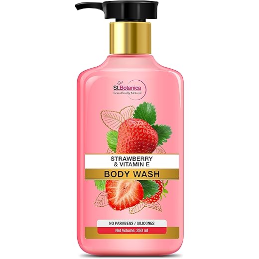 St Botanica Strawberry Body Wash 250ml 250 ml