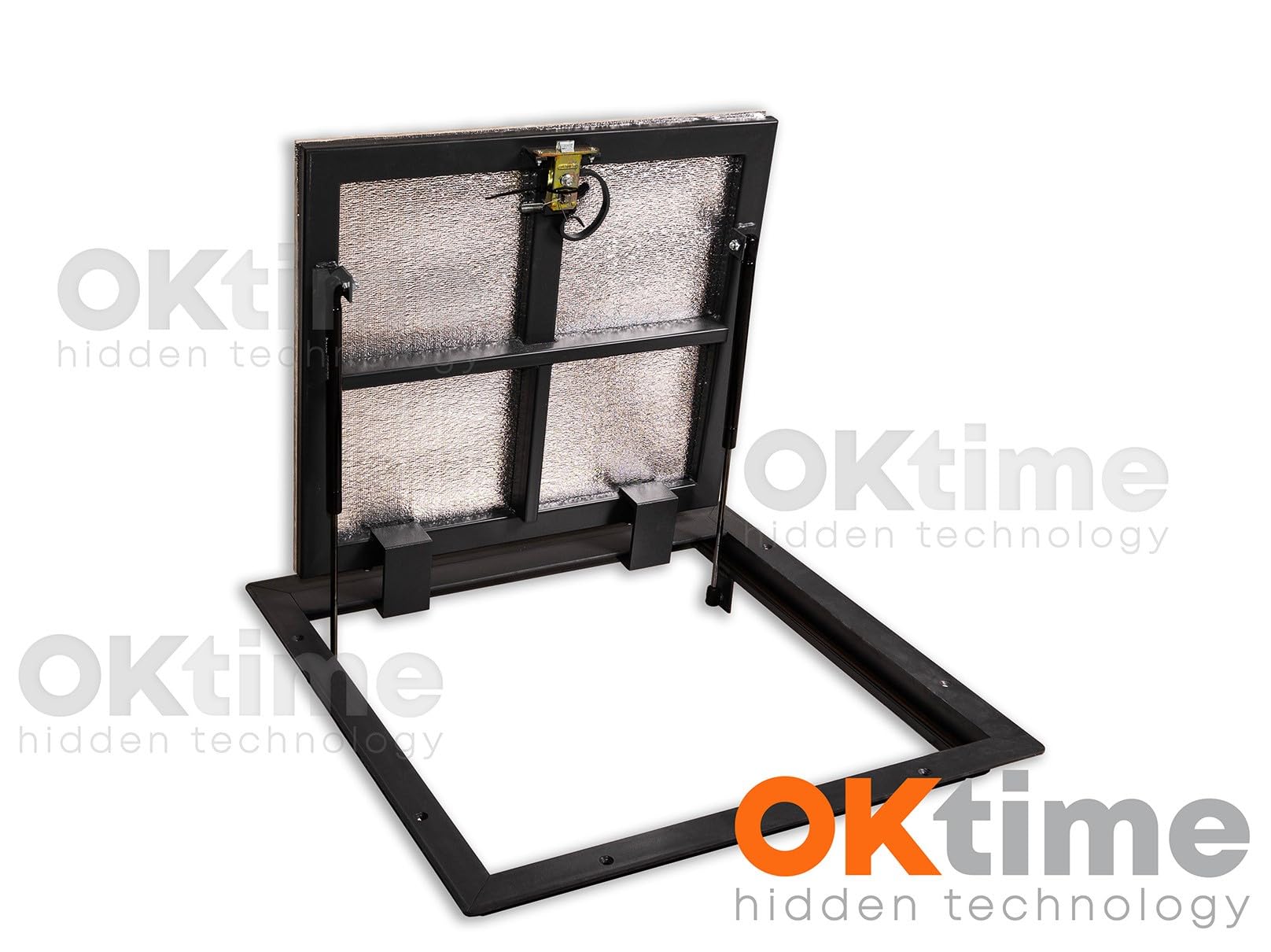Właz Podłogowy do Piwnicy z Wodoodporną Płytą OSB - 600 x 600 mm - Gotowy do Chodzenia - Gotowy pod Laminat - Gotowy dla Ciebie