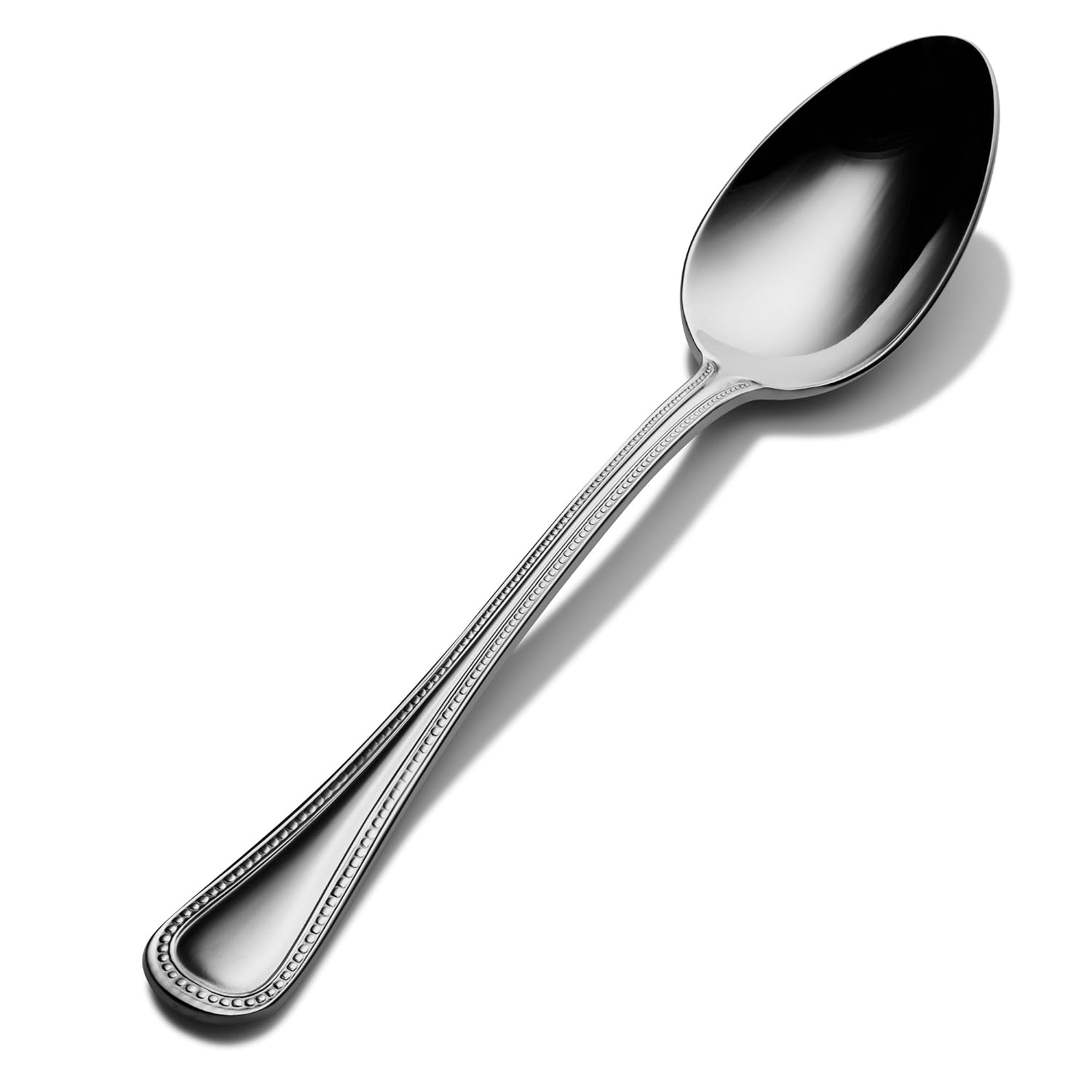 Bon Chef S1004 Stainless Steel 18/8 Sombrero Table Serving Spoon, 9-17/64" Length (Pack of 12)