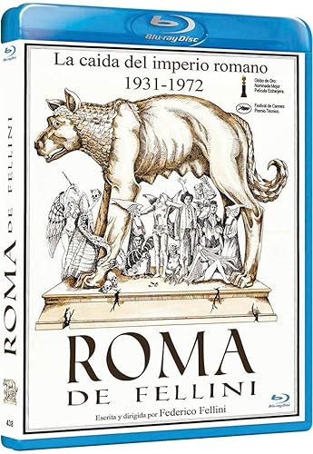 Fellini's Roma (1972) ( Fellini's Roma ) Blu-Ray, Reg.ABC Import - Spain