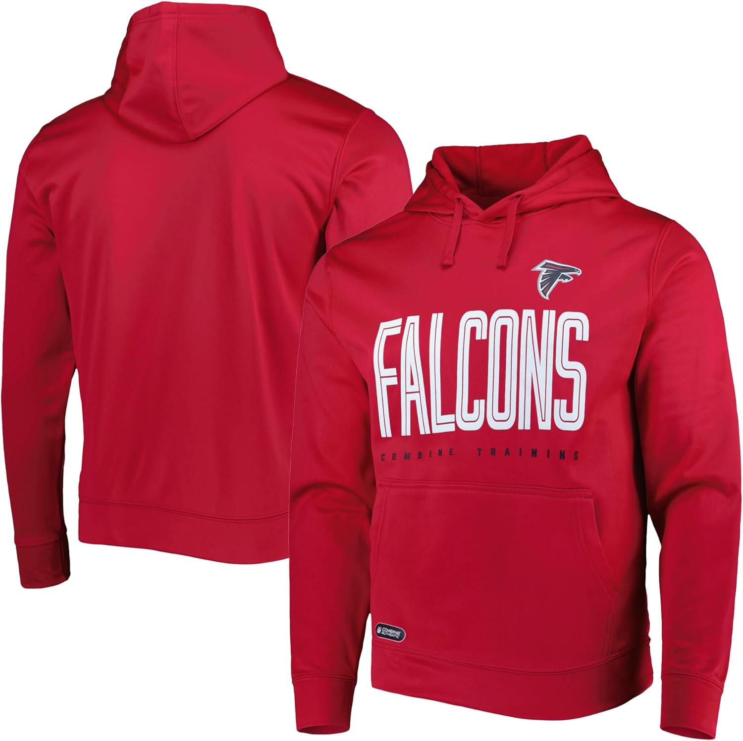 Outerstuff NFL Kids Youth 8-20 Offically Licened Huddle Up Team Color Performance Primary Logo Pullover Hoodie