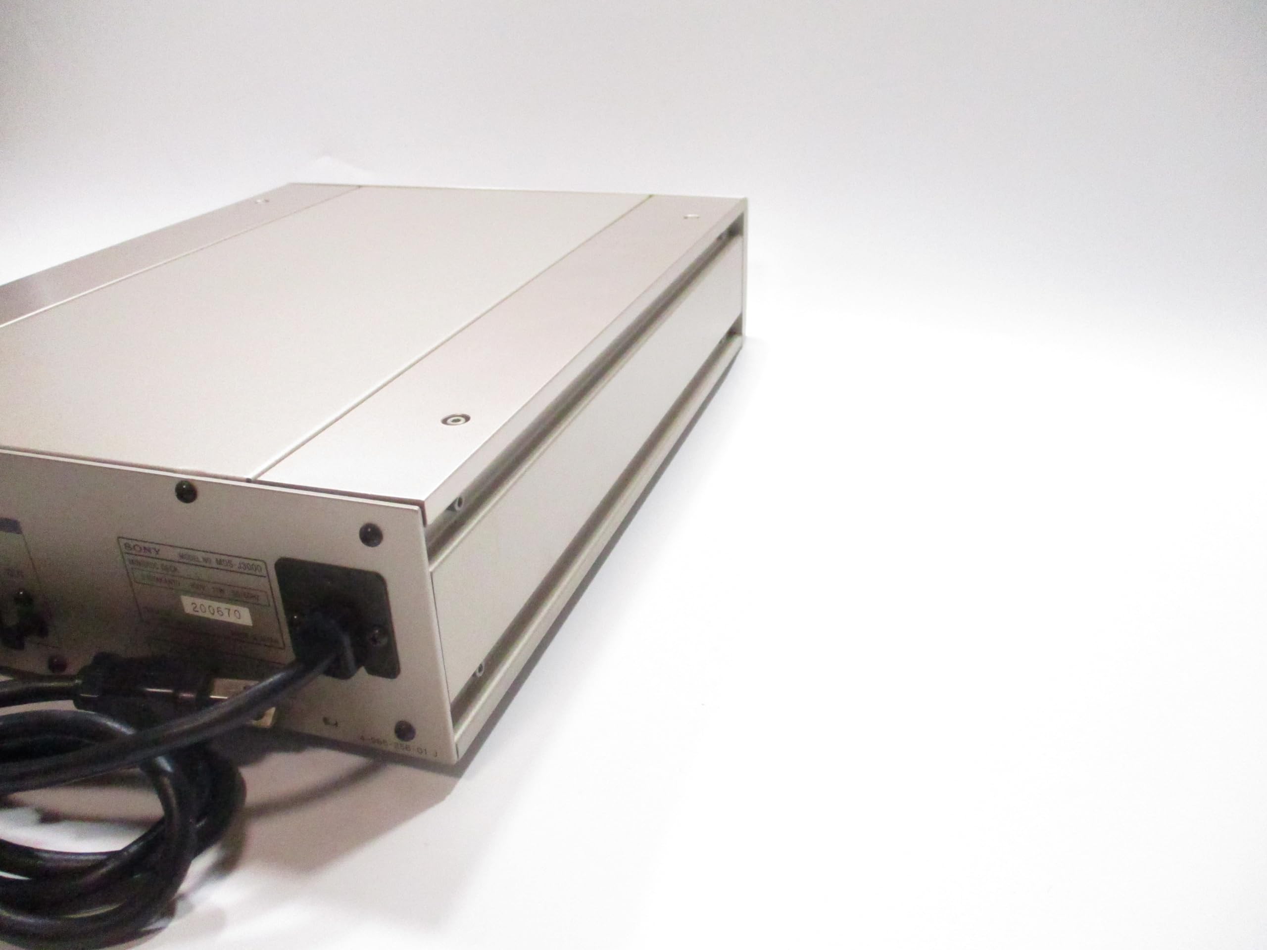SONY MDS-J3000 MDデッキ リモコン付き ジャンク SONY ソニー MDS-J3000 MDデッキ リモコン付 ジャンク