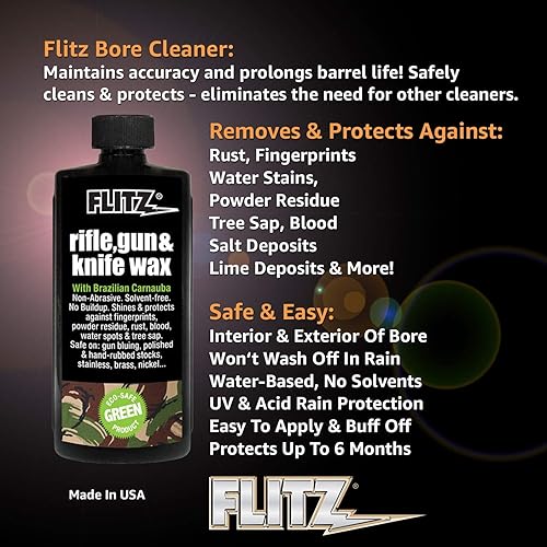 Miniatura 2 de Flitz GW 02785 - Rifle y pistola Waxx blanquecino, botella de 7.6 onzas