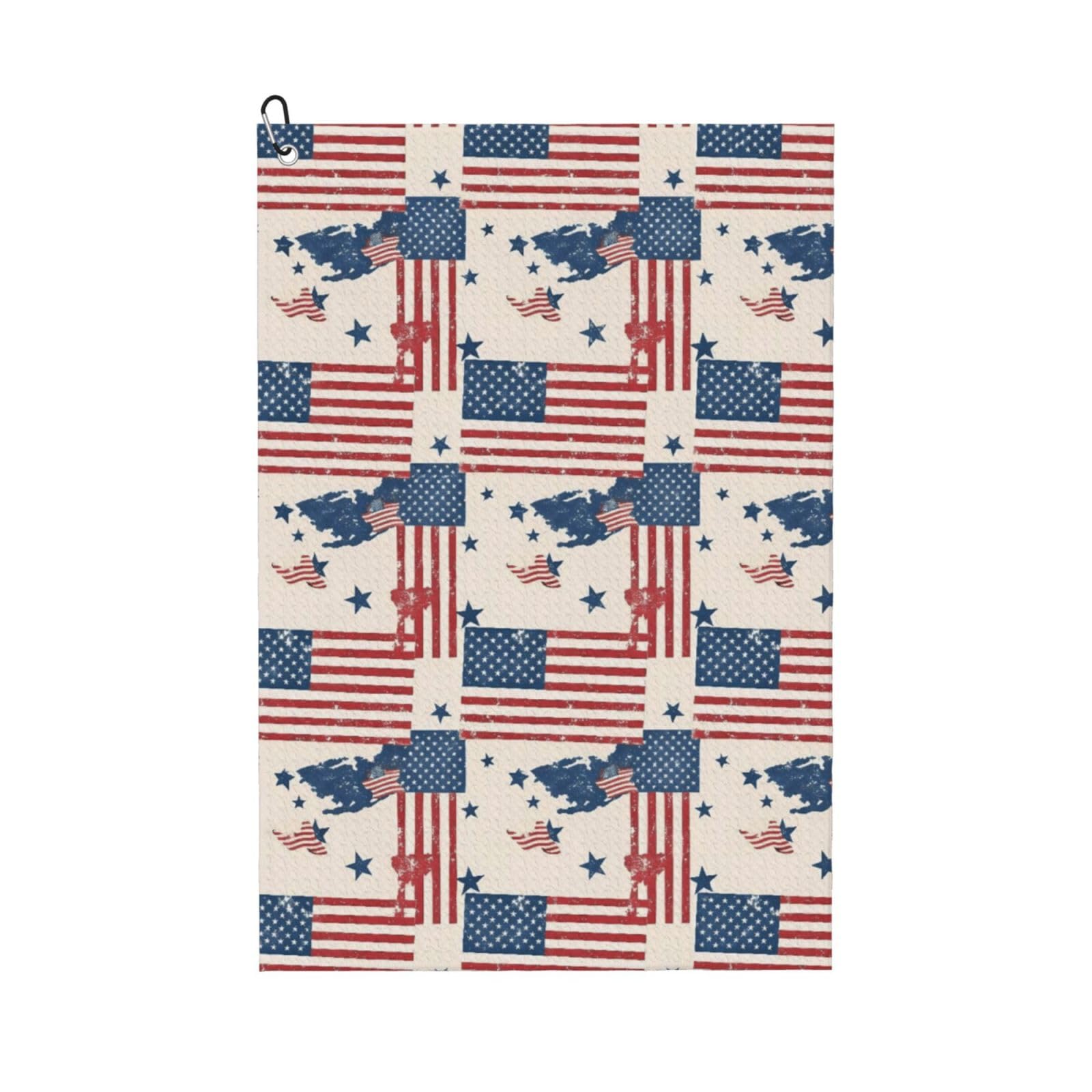 BSDFGSDD American Grunge Flag Golf Towel 24 x 16 inches